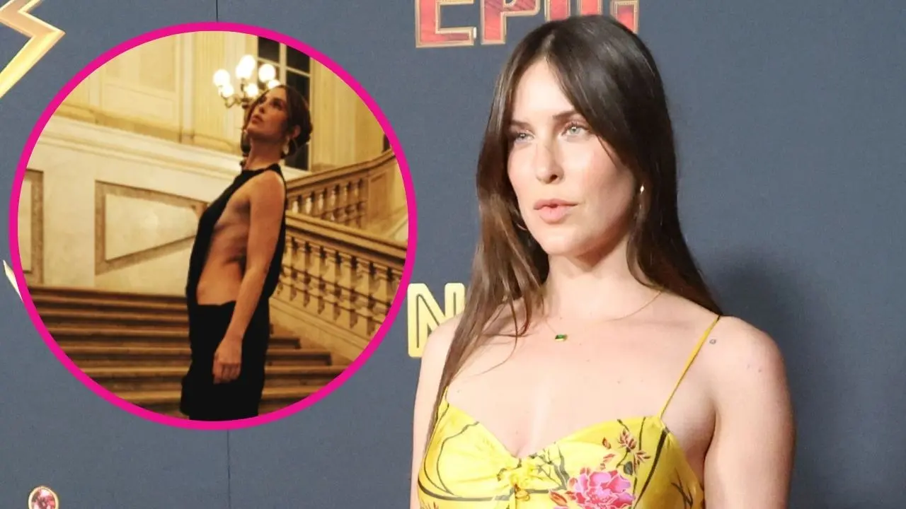 Braless Scout Willis Risks a Wardrobe Malfunction in Daring Dress: Photos